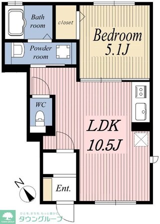 Noble Tiaraの物件間取画像